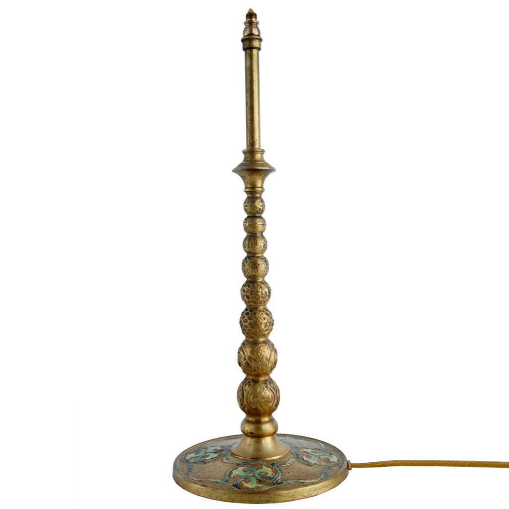 Louis Comfort Tiffany Furnaces Bronze Lamp