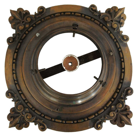 American Victorian Heavy Bronze Ceiling Lighting Fixture