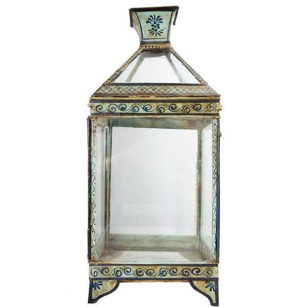 Anglo Indian Painted Toleware Lantern