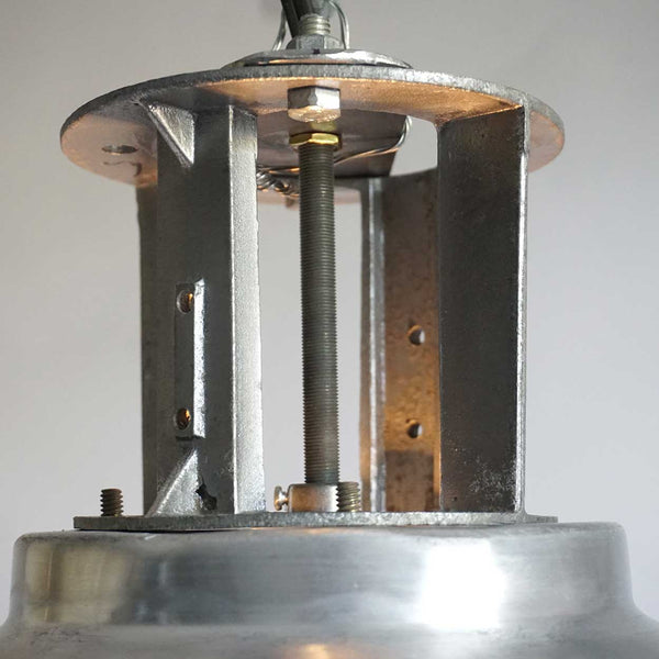 Vintage Industrial Aluminum Shade Hanging Pendant Light