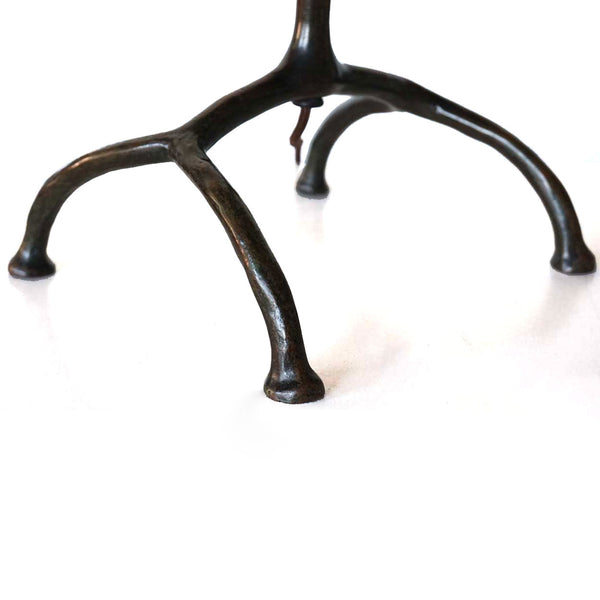 American Tiffany Studios Bronze Root Leg Three-Light Table Lamp Base