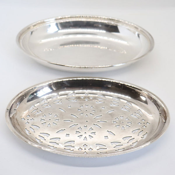 English Edwardian Elkington Silverplate Domed Revolving Lid Serving Dish