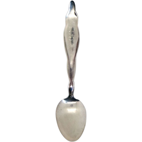 American Art Nouveau Whiting Sterling Silver Lily of the Valley Spoon