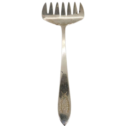 American Sterling Silver Sardine / Bacon Serving Fork