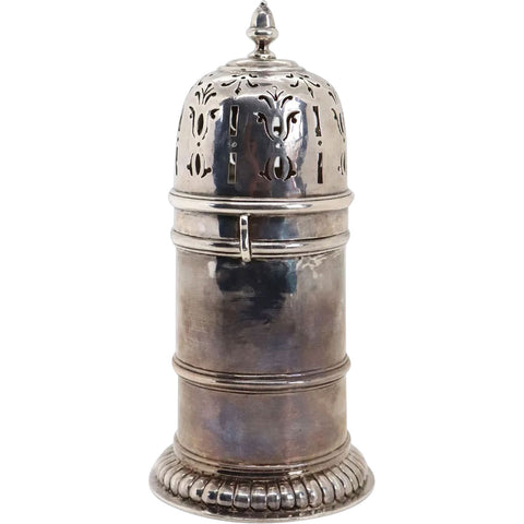 English Victorian Charles Stuart Harris Sterling Silver Muffineer