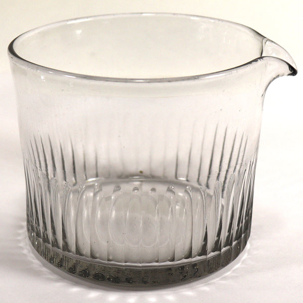 Near Pair Scarce Anglo-Irish Georgian Glass Single-Lip Wine Rinsers