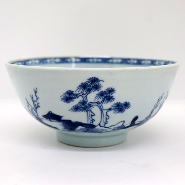 Chinese Export Blue and White Porcelain Nanking Cargo Shipwreck Bowl