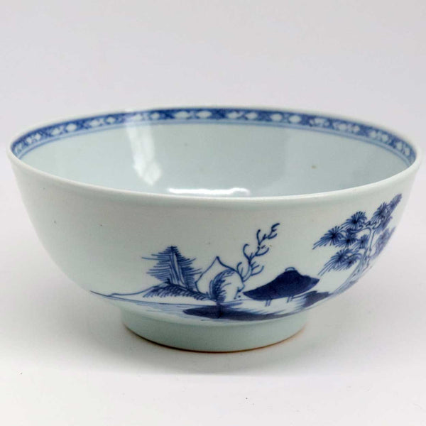 Chinese Export Blue and White Porcelain Nanking Cargo Shipwreck Bowl