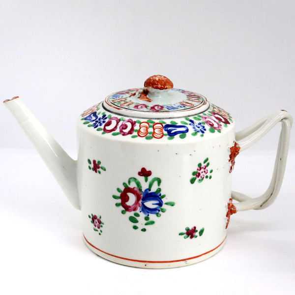 Chinese Export Porcelain Famille Rose Teapot