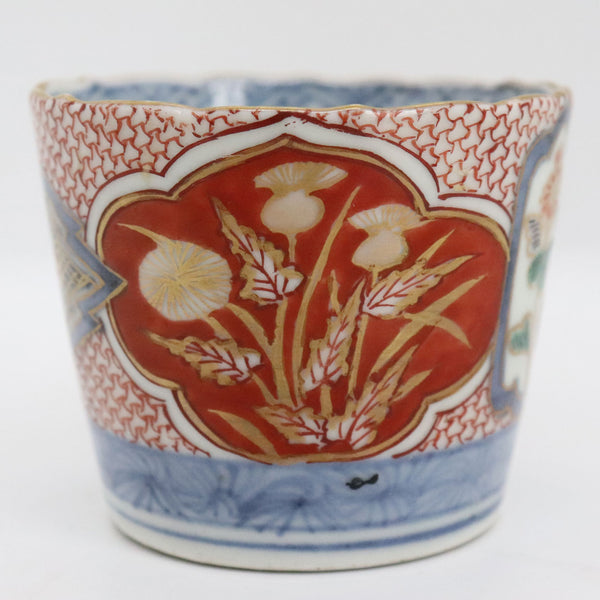 Japanese Imari Porcelain Sake / Soba-Choko Cup