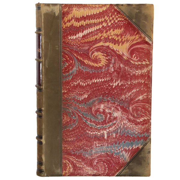 Set of Six Leather Books: The Spectator by Alexander Chalmers