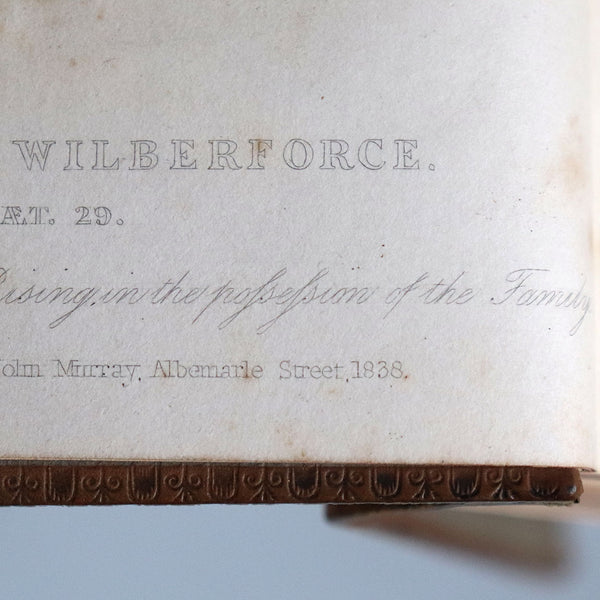 Leather Bound Books: The Life of William Wilberforce, Volume I and II