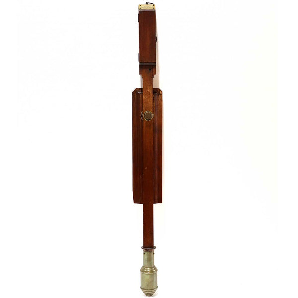 English Georgian Spencer, Browning & Rust Mahogany Stick Marine Barometer