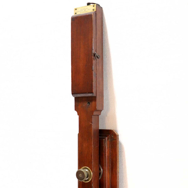 English Georgian Spencer, Browning & Rust Mahogany Stick Marine Barometer