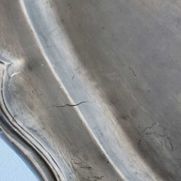 French Pewter Oval Fish Platter