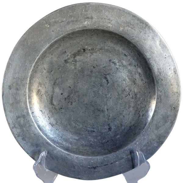 Continental Pewter Dinner Plate