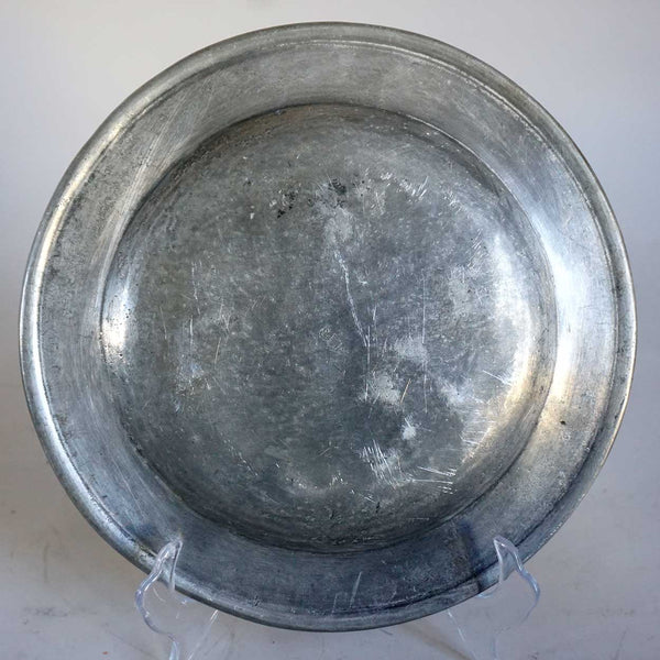 Continental Pewter Dinner Plate