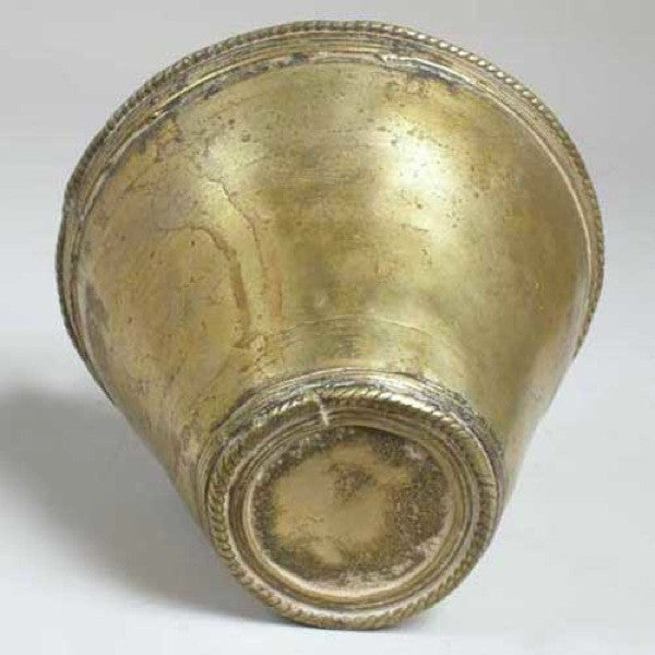 Small Indian Mughal Bronze Vase
