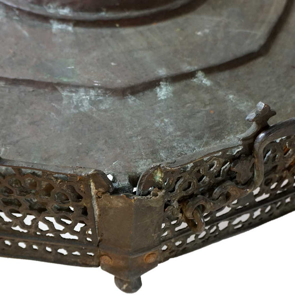 Indo-Persian/Deccani Bronze Open Brazier