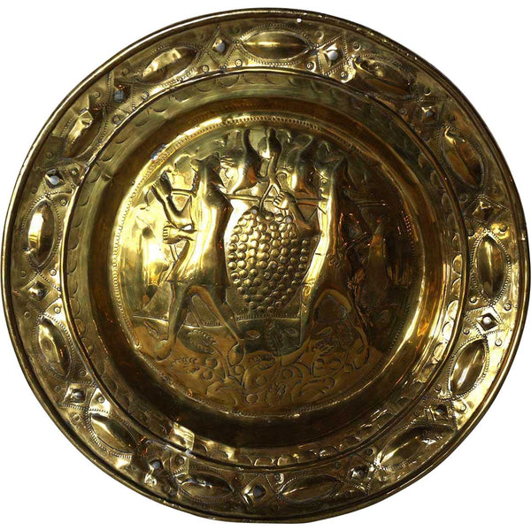 Early Northern European Brass Spies from Canaan Alms Plate