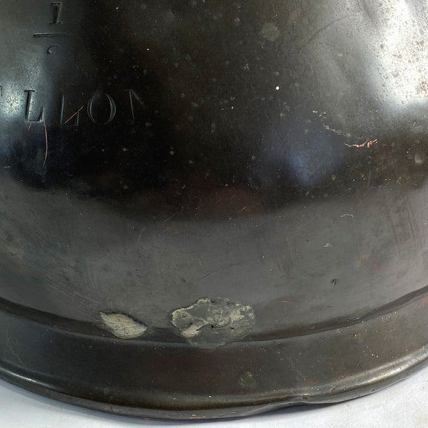 Small English Georgian Farrow and Jackson Copper Half Gallon Ale Jug