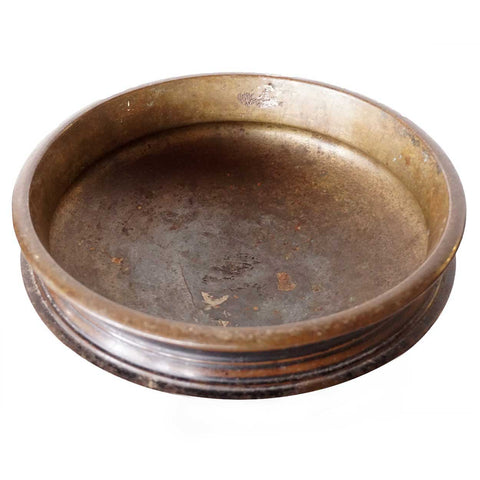 Small South Indian Solid Bronze Cooking Vessel (Urli)