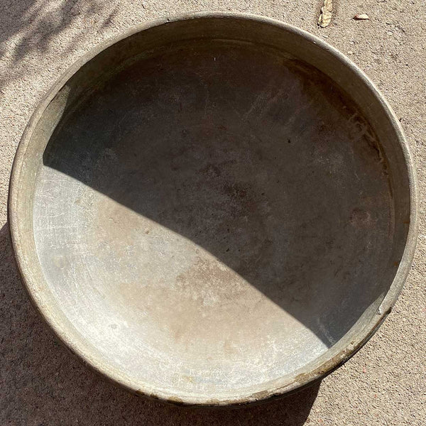 Large South Indian Solid Bronze Cooking Vessel (Urli)