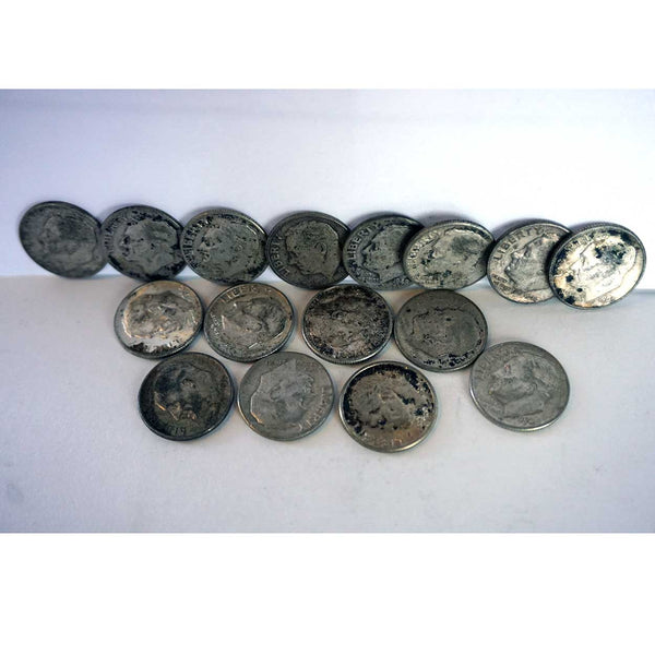 Collection of 20 American Silver Dimes