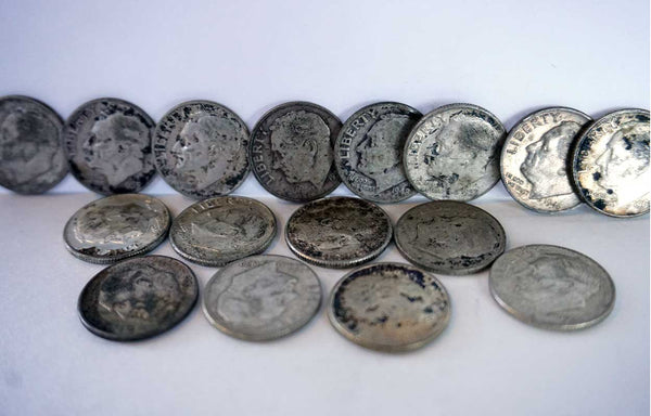 Collection of 20 American Silver Dimes