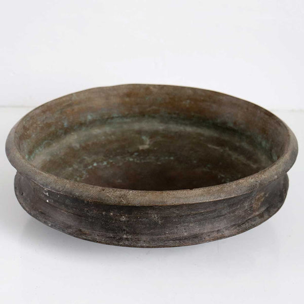 Small South Indian Solid Bronze Cooking Vessel (Urli)