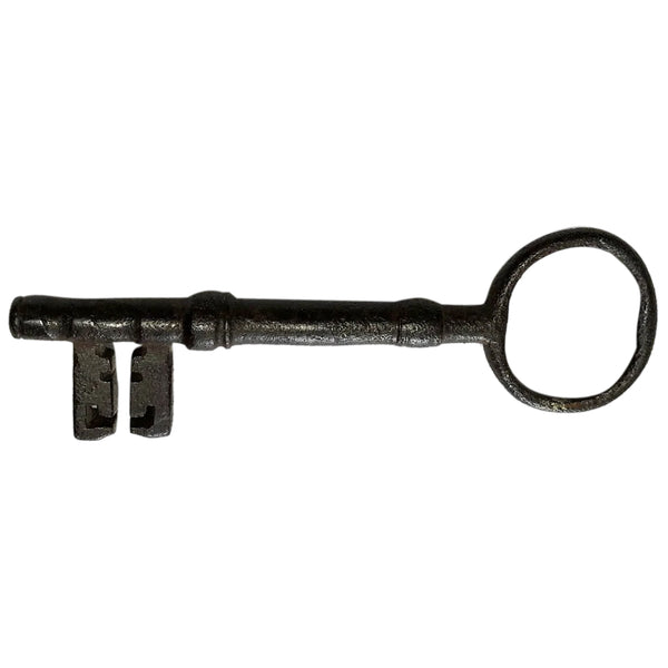 Large Scottish 18th century Blacksmith Made Iron Key