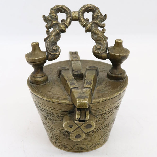 Vintage German Nuremberg Style Bronze Nested Cup Apothecary Weights