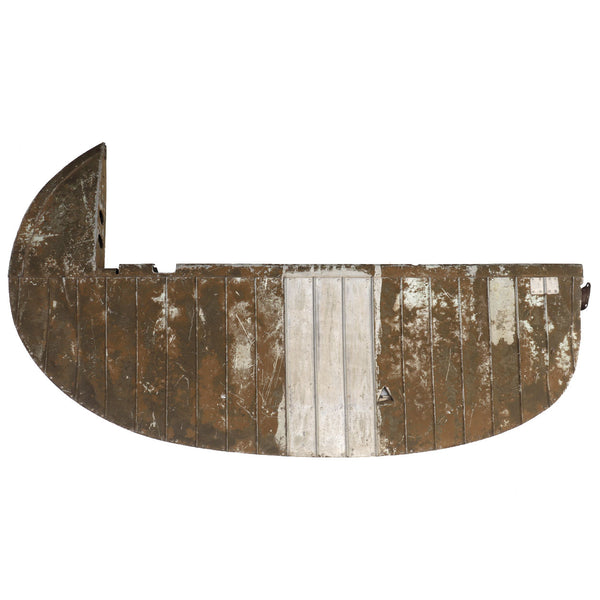 Vintage Industrial Airplane Tail Rudder