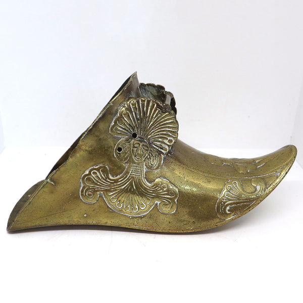 Pair of Spanish Conquistador Style Brass Horse Saddle Stirrups