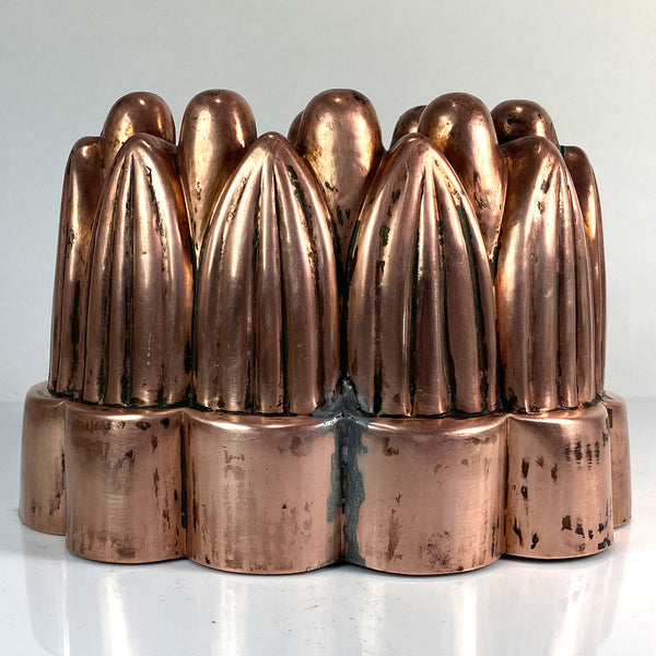 English Victorian Copper Jelly Baking Mold