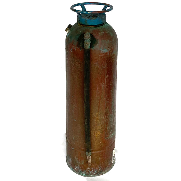 Vintage American Union Stop-Fire Corp. Copper and Brass Fire Extinguisher