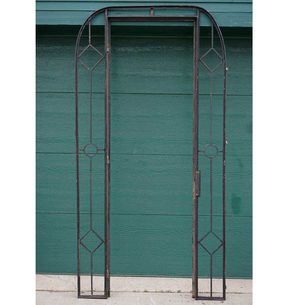 French Beaux-Arts Wrought Iron Doorway Surround