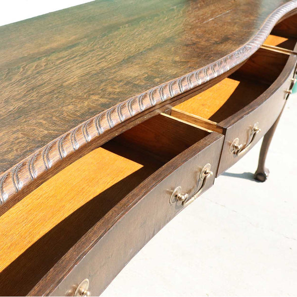 English George III Style Oak Hunt Board Table