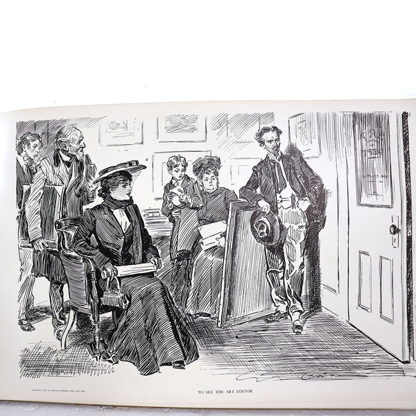 First Edition Illustrated Book: Our Neighbours by Charles Dana Gibson