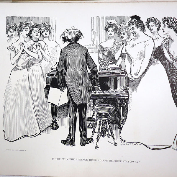 Illustrated Book: Americans by Charles Dana Gibson