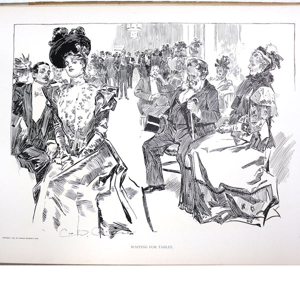 Illustrated Book: Americans by Charles Dana Gibson