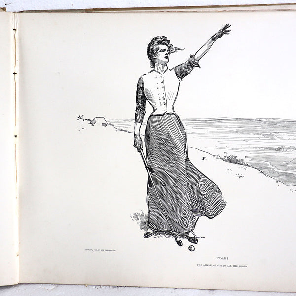 Illustrated Book: Americans by Charles Dana Gibson