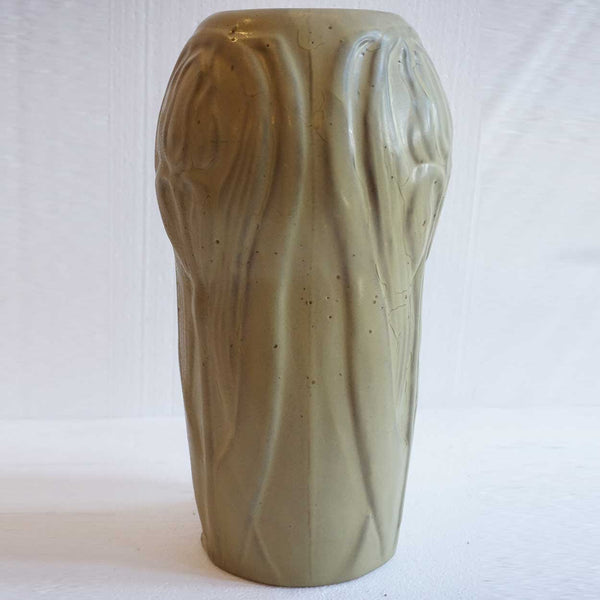 Large American Van Briggle Pottery Conventionalized Lily Vase