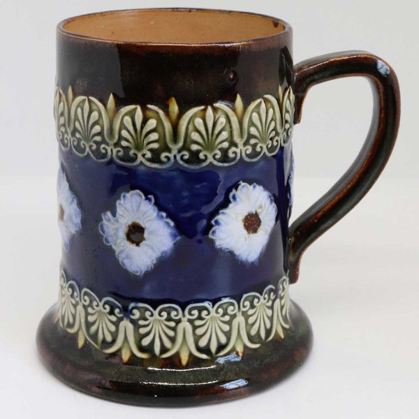 English Doulton Lambeth Art Nouveau Stoneware Pottery Mug or Ale Tankard