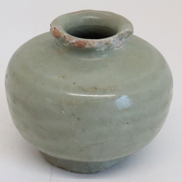 Small Chinese Ming Celadon Pottery Pot