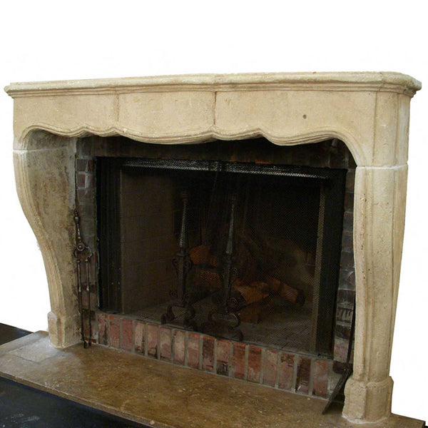 French Regence Caenstone Fireplace Surround