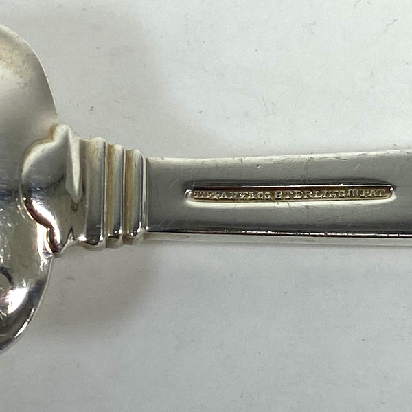 American Tiffany & Co. Sterling Silver Hampton Pattern Flatware Meat Fork