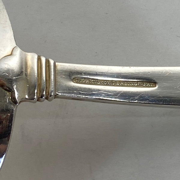 American Tiffany & Company Sterling Silver Hampton Pattern Gravy Ladle