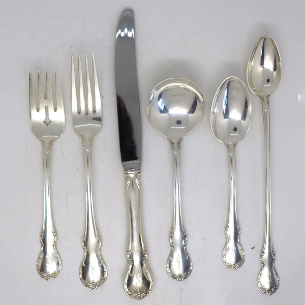 American Towle Sterling Silver French Provincial Pattern Flatware (140 Pieces)