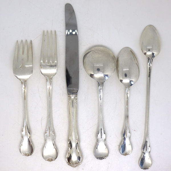 American Towle Sterling Silver French Provincial Pattern Flatware (140 Pieces)